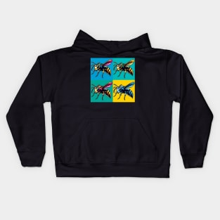 Pop Hornet Art - Cool Insect Kids Hoodie